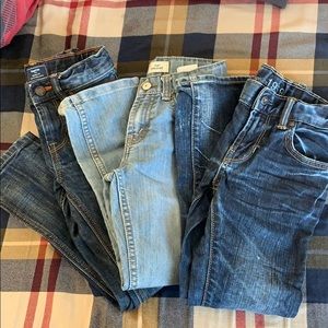 Boys size 7 denim bundle